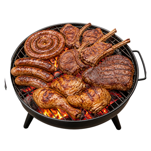 Braai sticker illustration
