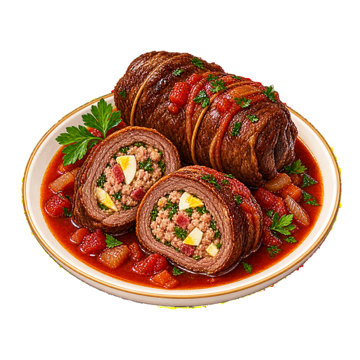 Beef Olives sticker illustration
