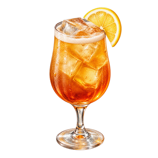 Brandy Sour sticker illustration