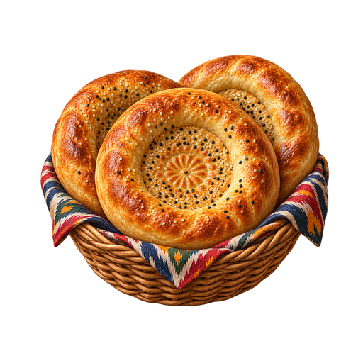 Tonir Bread sticker illustration