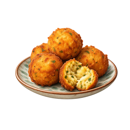 Breadfruit Croquettes Seychelloises sticker illustration