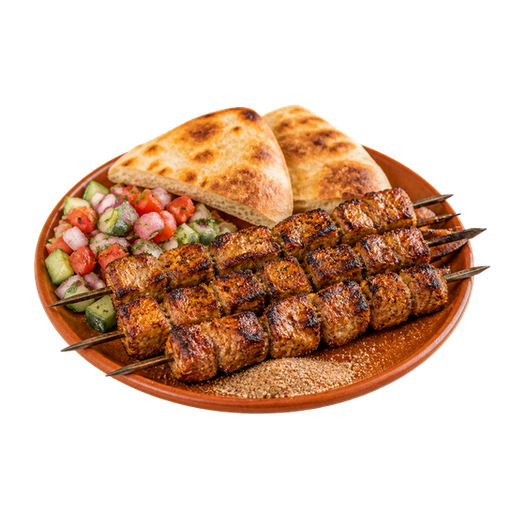 Brochettes sticker illustration