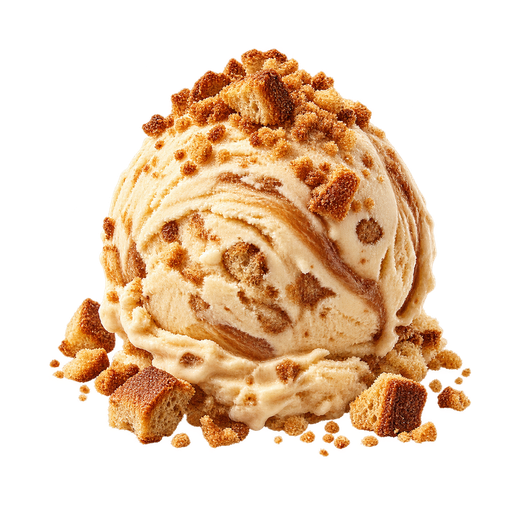 Brown Bread Ice Cream sticker illustration