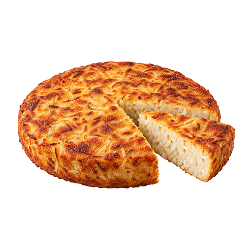 Cassava Bread sticker illustration