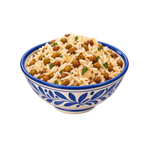 Bahamian Peas and Rice sticker illustration