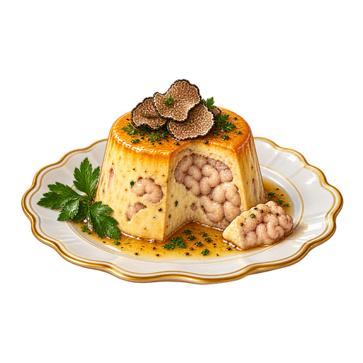 Budino di cervella (Brain Soufflé) sticker illustration