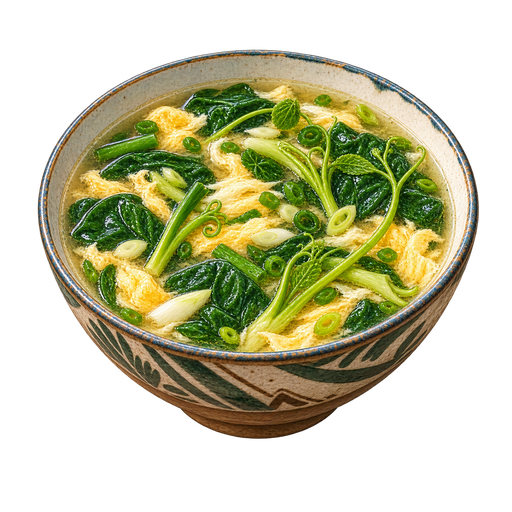 Bugandi Egg Drop Soup sticker illustration
