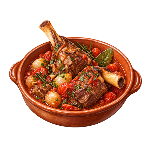 Buglione d'agnello sticker illustration