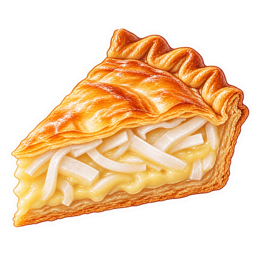 Buko Pie sticker illustration