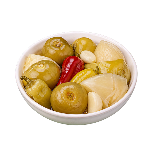 Georgian Mixed Pickles sticker illustration