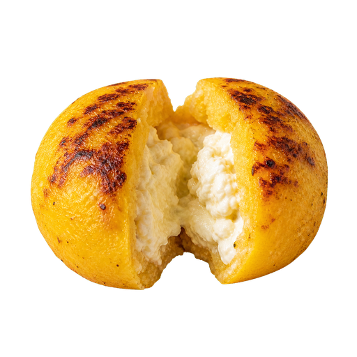 Grilled Polenta with Cheese sticker illustration