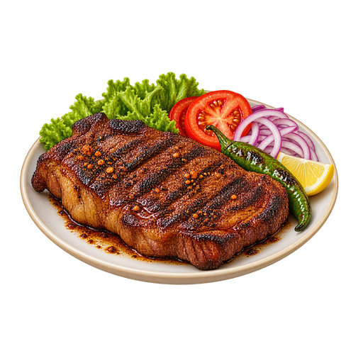 Somali Steak sticker illustration