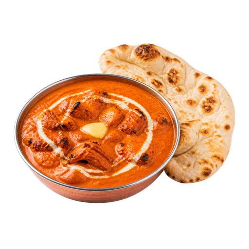 Butter Chicken sticker illustration