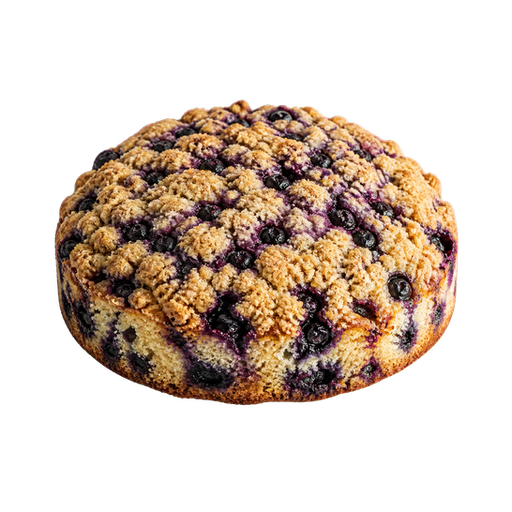 Blueberry Buckle sticker illustration