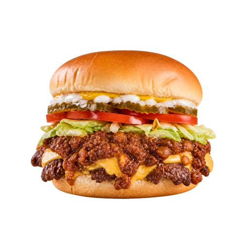 Fat Boy Burger sticker illustration