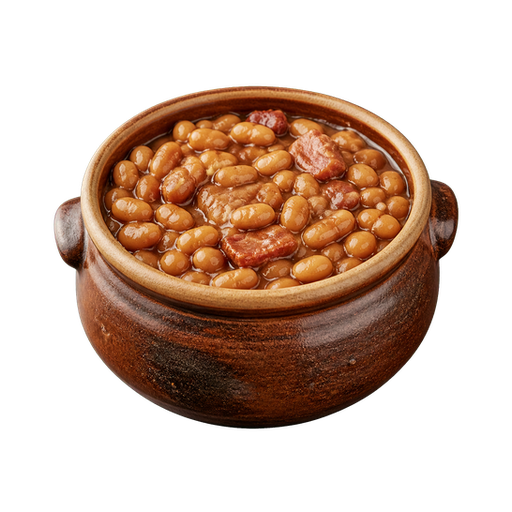 Québécois Baked Beans sticker illustration