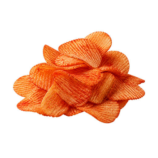 Ketchup Chips sticker illustration