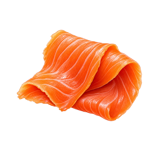 Pacific Smoked Salmon sticker illustration