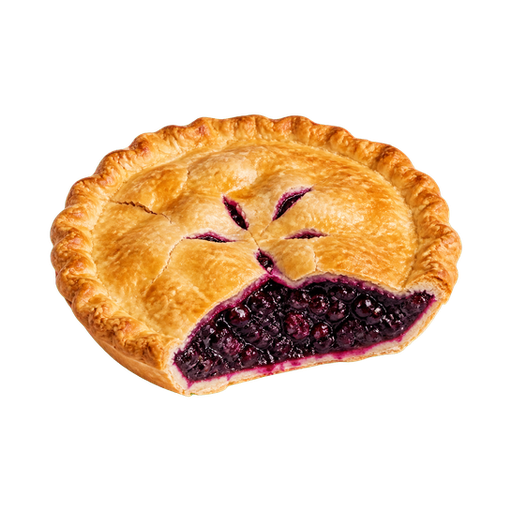 Saskatoon Berry Pie sticker illustration