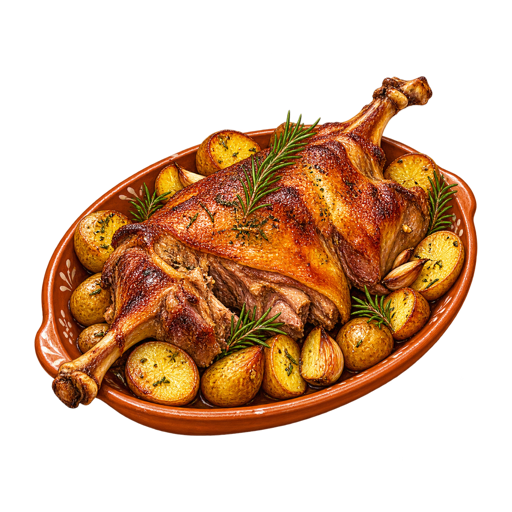Cabrito Assado sticker illustration