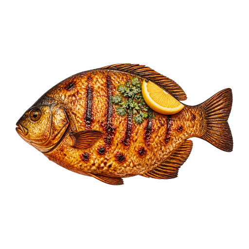 Cachama Asada sticker illustration