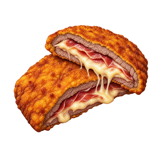 Cachopo sticker illustration