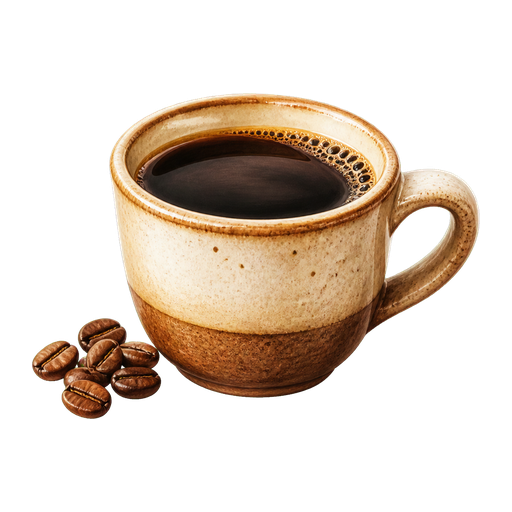 Café Tinto sticker illustration