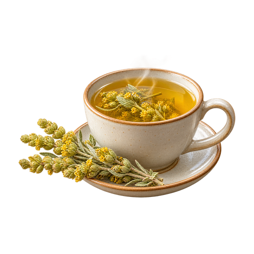 Mountain Tea sticker illustration