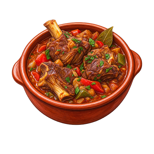 Andalusian Goat Stew sticker illustration