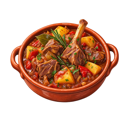 Lamb Stew sticker illustration