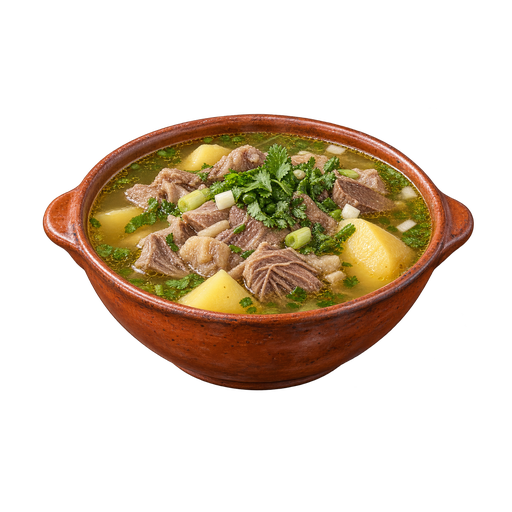 Caldo de Cabeza sticker illustration