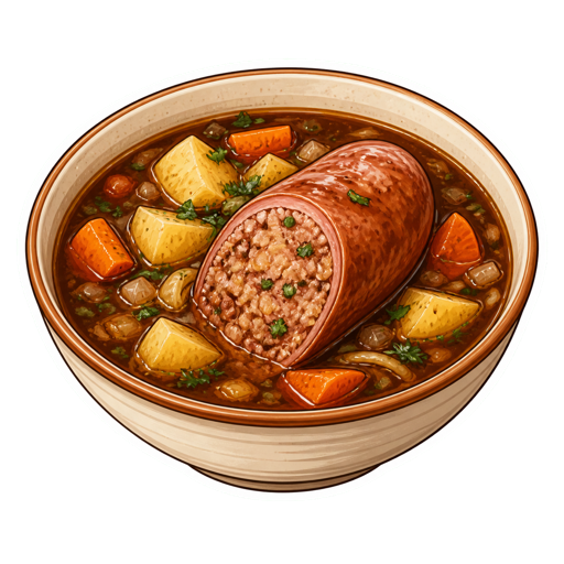 Caldo de Manguera sticker illustration