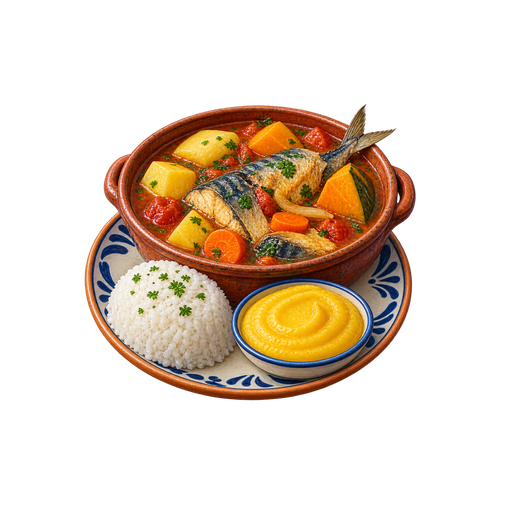 Fish Broth sticker illustration