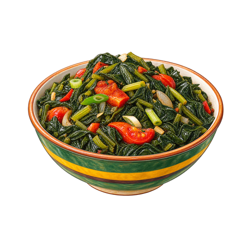 Callaloo sticker illustration