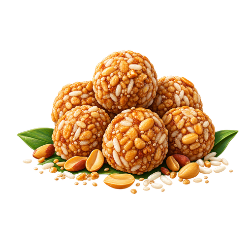 Peanut Sweet Balls sticker illustration