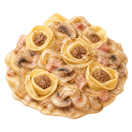 Capeletis a la Caruso sticker illustration