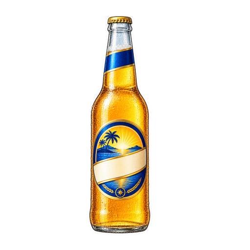 Carib sticker illustration