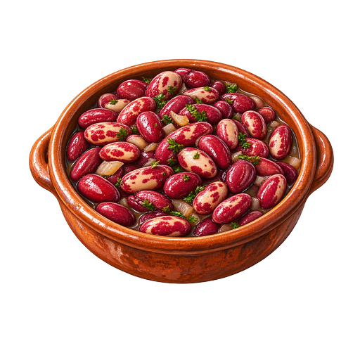 Trasmiera Bean Stew sticker illustration