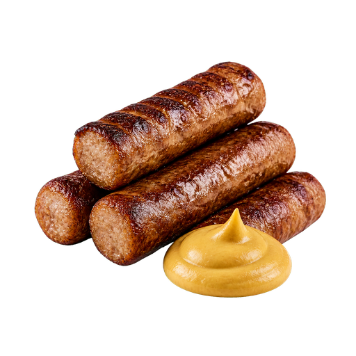 Garlic Pork Sausages sticker illustration