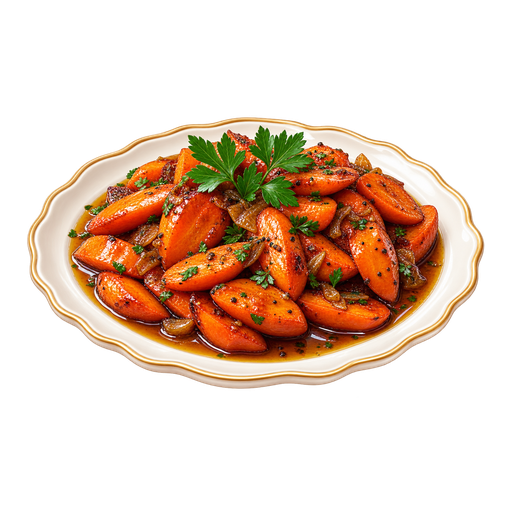 Carote al Marsala sticker illustration