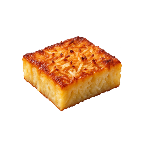 Cassava Cake sticker illustration