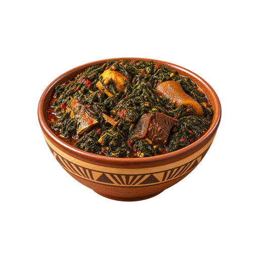 Cassava Leaf Stew sticker illustration