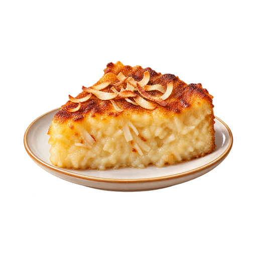 Cassava Pudding sticker illustration