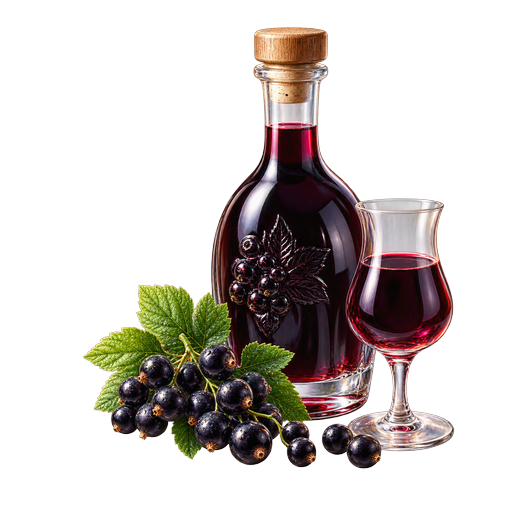 Cassis de Beaufort sticker illustration