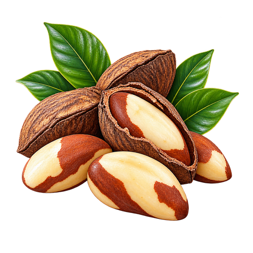 Castanha-do-Pará sticker illustration