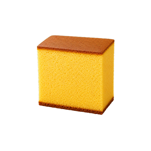 Castella sticker illustration