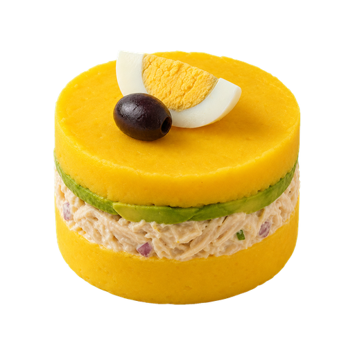 Causa Limeña sticker illustration