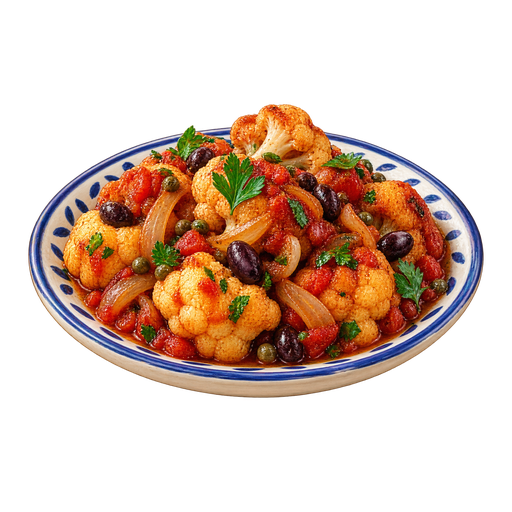 Cavolfiore soffocato (Suffocated Cauliflower) sticker illustration