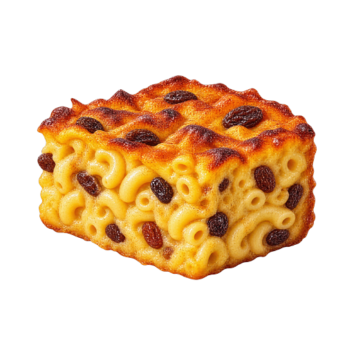 Cayman Macaroni Pudding sticker illustration