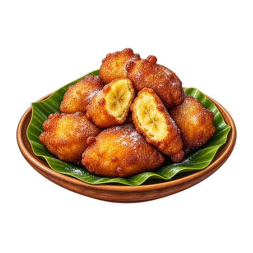 Banana Fritters sticker illustration